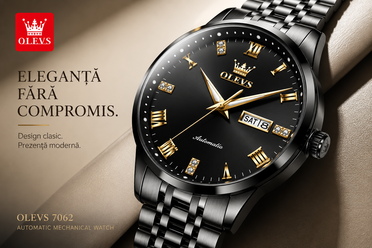Eleganță fără compromis OLEVS 7062 Automatic